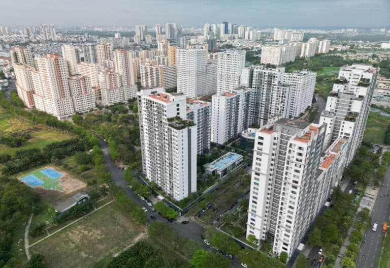 Biệt thự song lập 4 tầng hiện đại tại Hà Đông