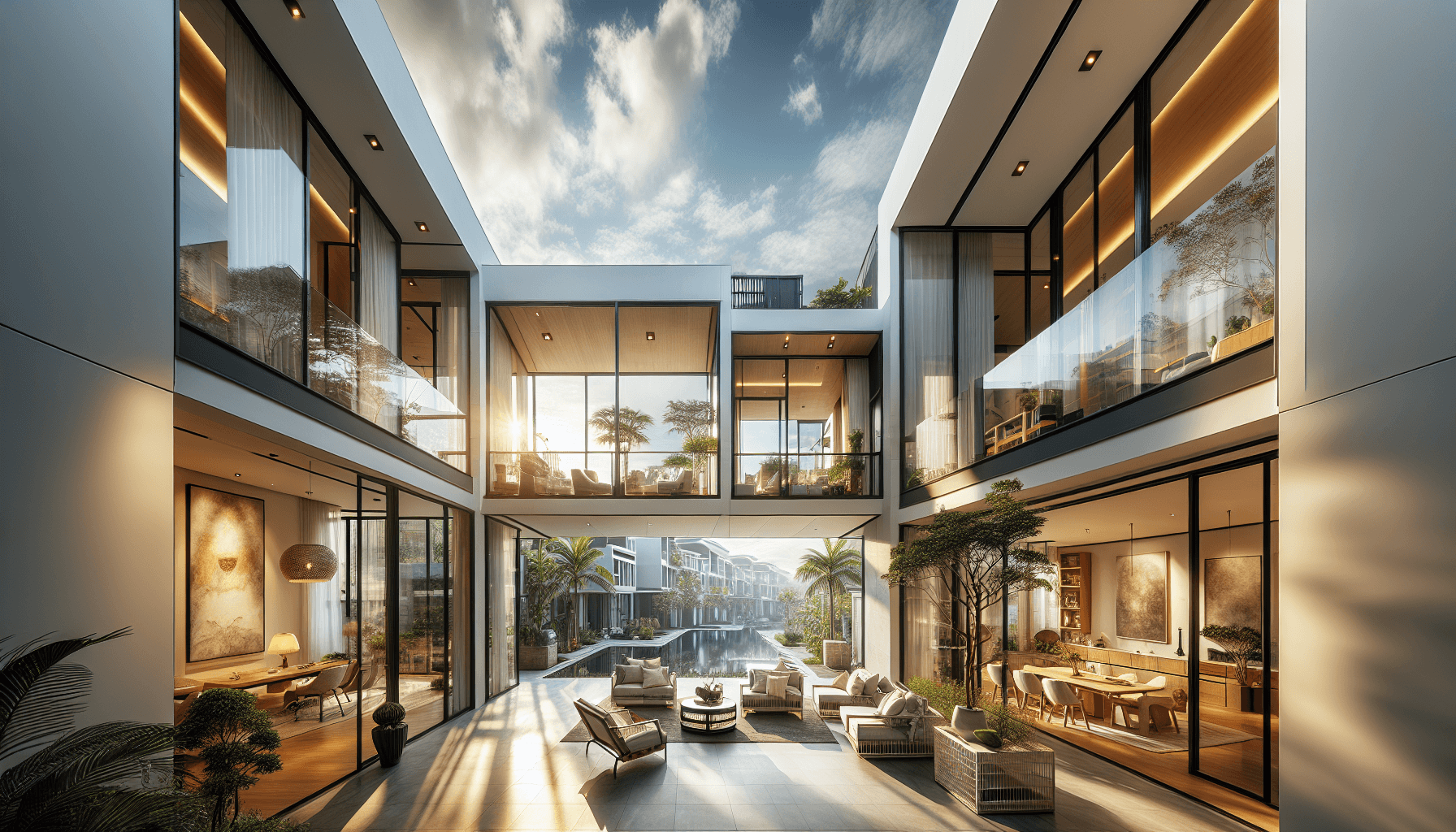 Xu hướng nhà phố thiết kế mở tại Cần Thơ: Sống xanh, hiện đại và tiện nghi