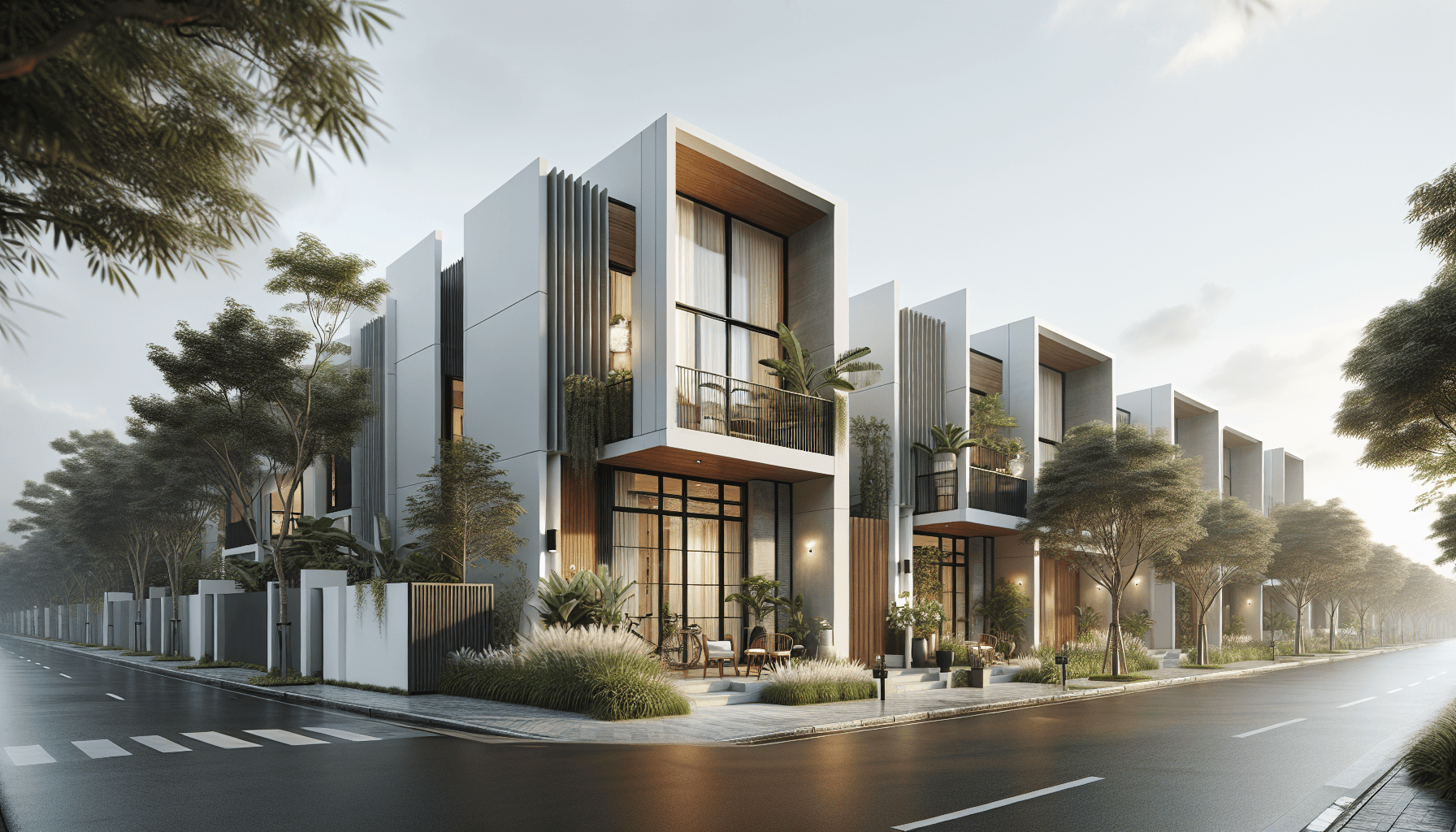 Nâng Tầm Không Gian Sống Với Thiết Kế Nhà Phố Hiện Đại Độc Đáo tại Cần Thơ